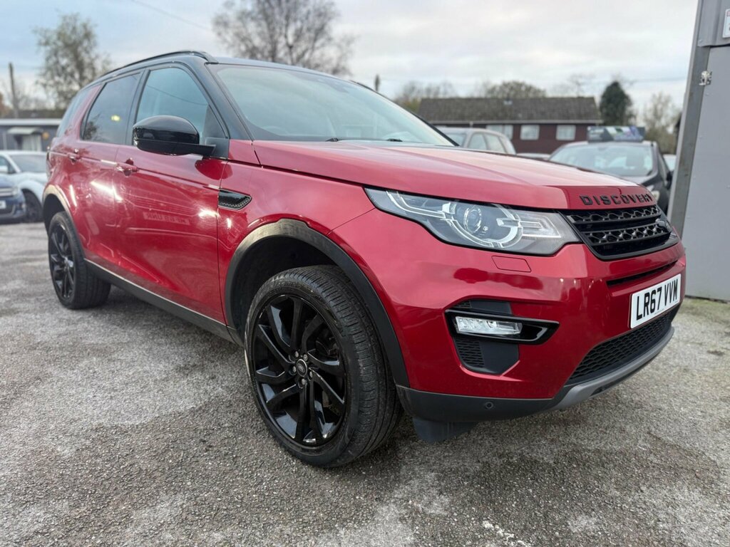 Land Rover Discovery Sport 2.0 Td4 Hse Black 4Wd Euro 6 Ss Red