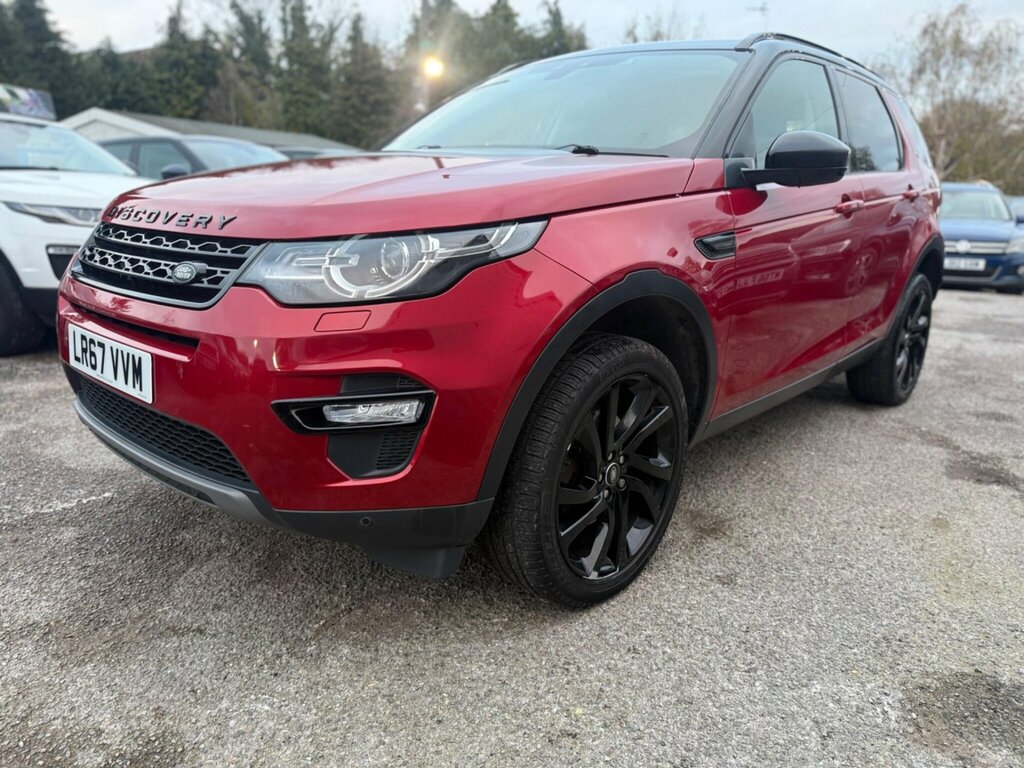 Land Rover Discovery Sport 2.0 Td4 Hse Black 4Wd Euro 6 Ss LR67VVM Red #3