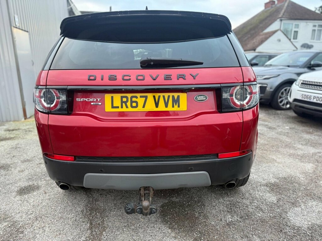 Land Rover Discovery Sport 2.0 Td4 Hse Black 4Wd Euro 6 Ss LR67VVM Red #5
