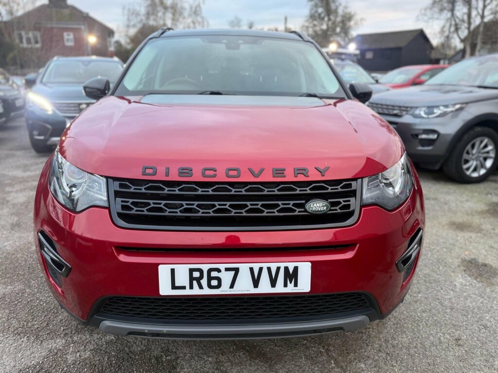 Land Rover Discovery Sport 2.0 Td4 Hse Black 4Wd Euro 6 Ss LR67VVM Red #2