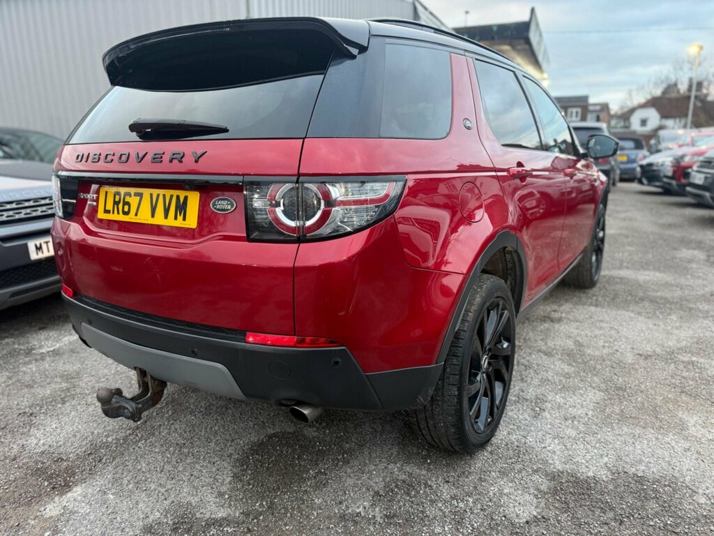 Land Rover Discovery Sport 2.0 Td4 Hse Black 4Wd Euro 6 Ss LR67VVM Red #6