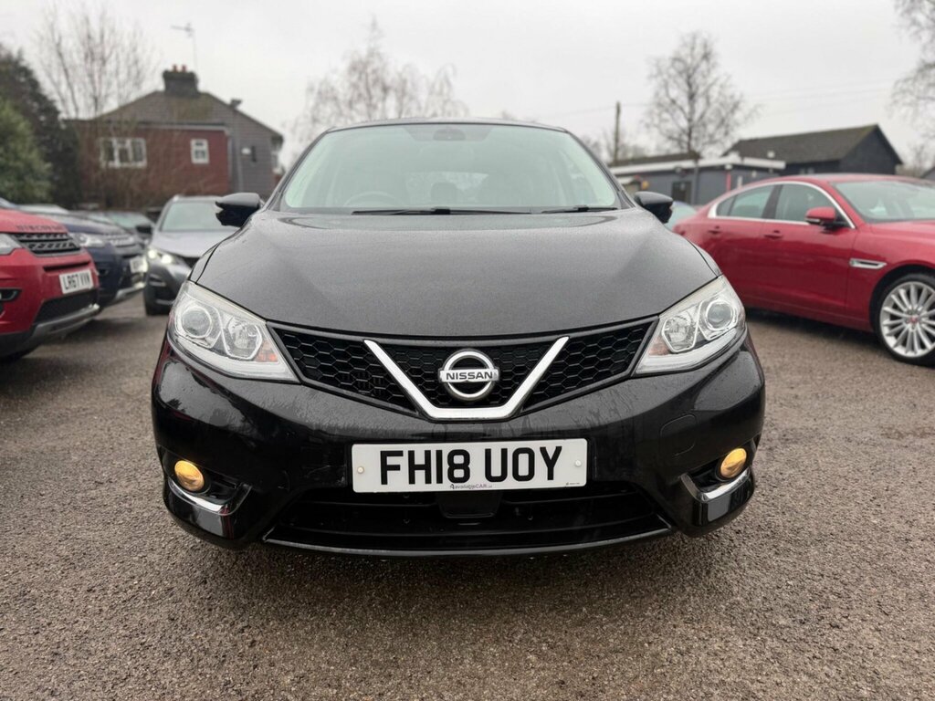 Nissan Pulsar 1.2 Dig-t Tekna Euro 6 Ss FH18UOY Black #2