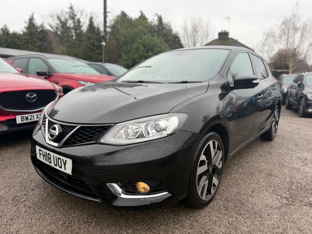 Nissan Pulsar 1.2 Dig-t Tekna Euro 6 Ss FH18UOY Black #3