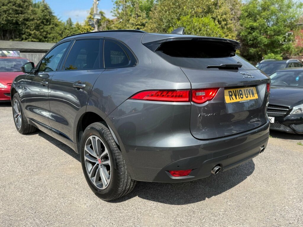 Jaguar F-Pace 2.0 D240 R-sport Awd Euro 6 Ss RV18UYW Grey #5