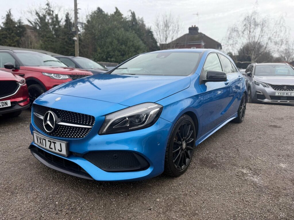 Mercedes-Benz A Class 2.1 A200d Amg Line Premium Euro 6 Ss VX17ZTJ Blue #3