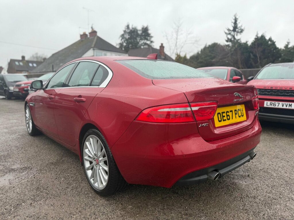 Jaguar XE 2.0D Portfolio Awd Euro 6 Ss OE67PCU Red #4