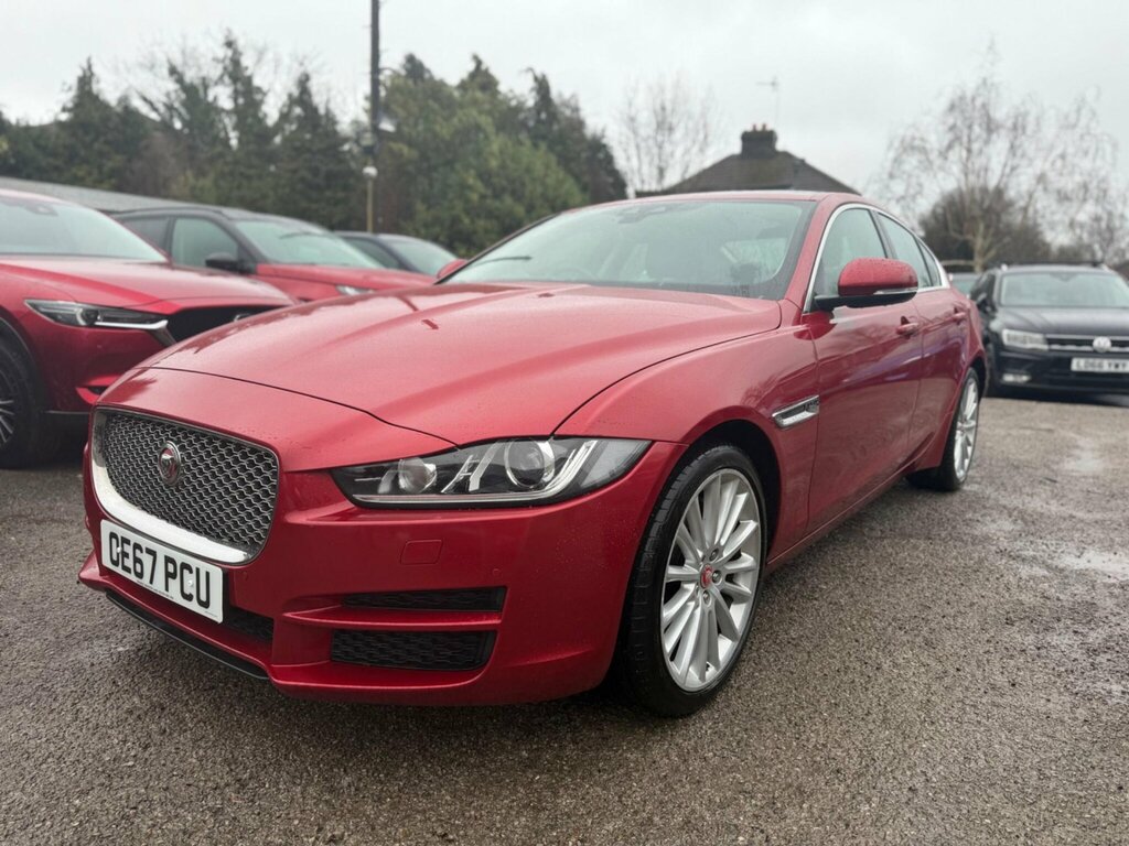 Jaguar XE 2.0D Portfolio Awd Euro 6 Ss OE67PCU Red #3