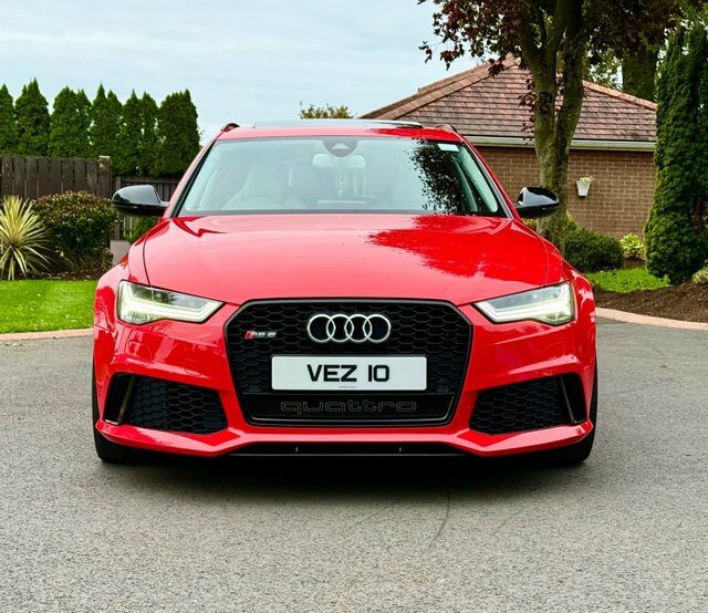 Audi RS6 Avant Tfsi V8 Performance Estate Red #4