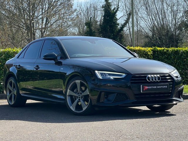 Audi A4 2019 2.0 Tdi 40 Black Edition Saloon S Black