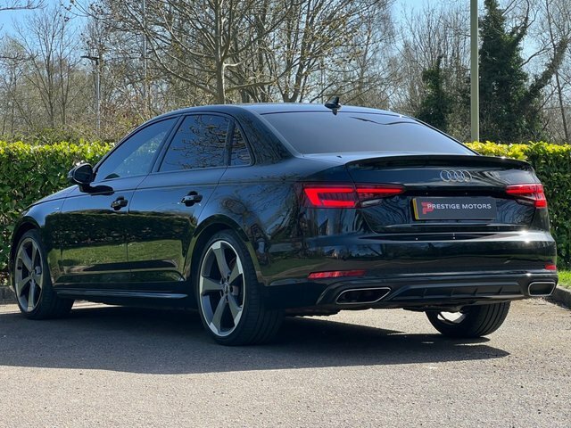 Audi A4 2019 2.0 Tdi 40 Black Edition Saloon S KV19DBK Black #5