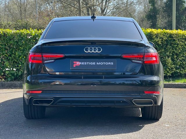 Audi A4 2019 2.0 Tdi 40 Black Edition Saloon S KV19DBK Black #4