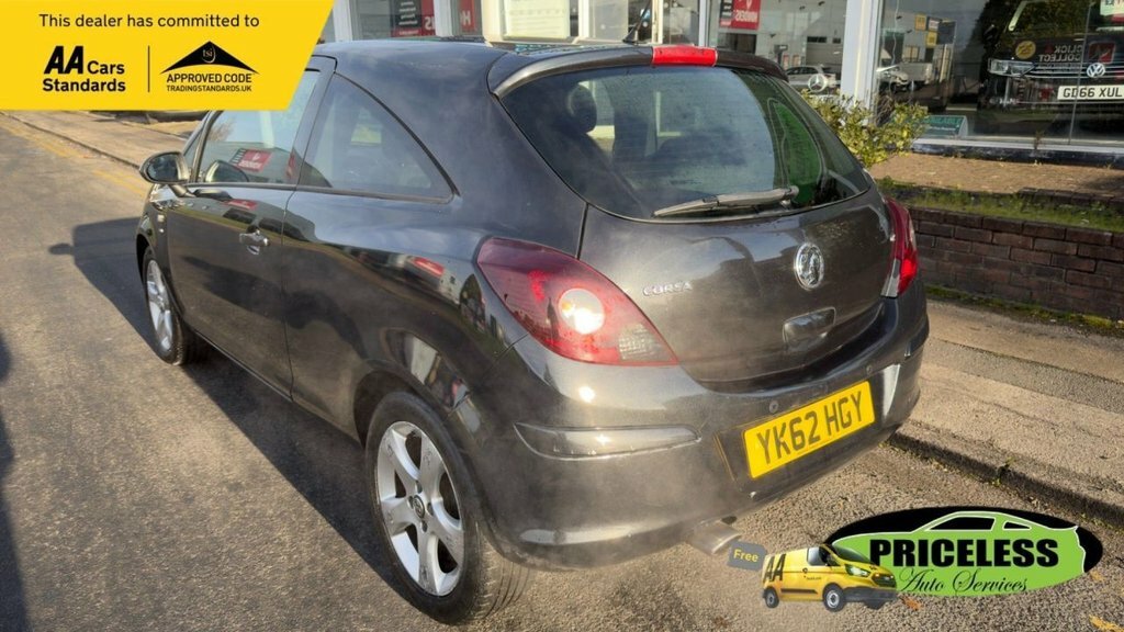 Vauxhall Corsa 1.2L Sxi YK62HGY Black #5