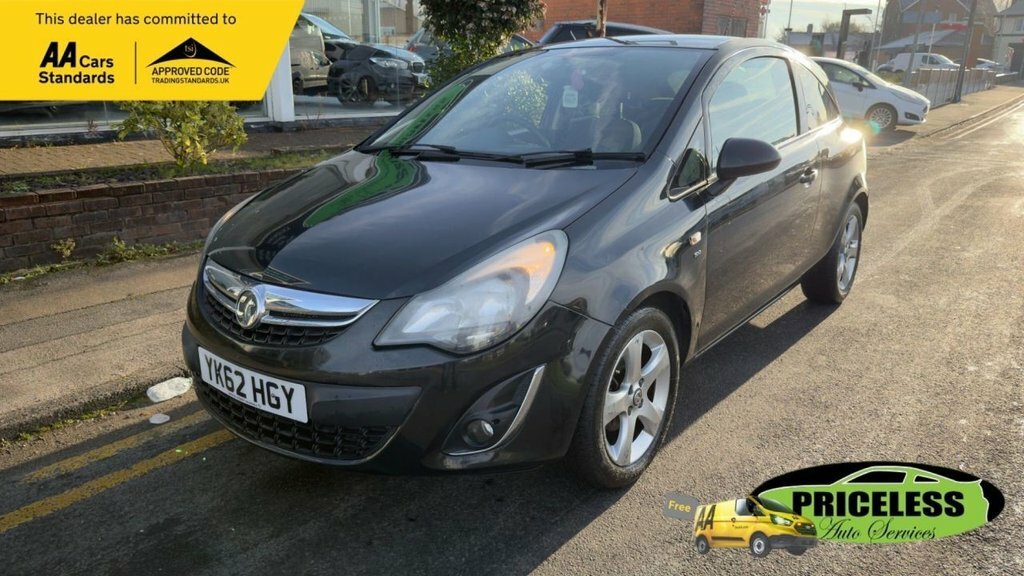 Vauxhall Corsa 1.2L Sxi YK62HGY Black