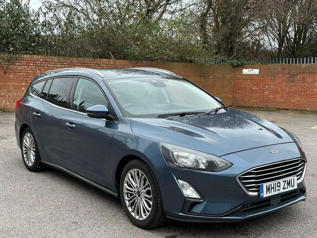 Ford Focus Estate 1.5 Ecoblue Titanium X Euro 6 Ss 20 MH19ZMU Blue #5