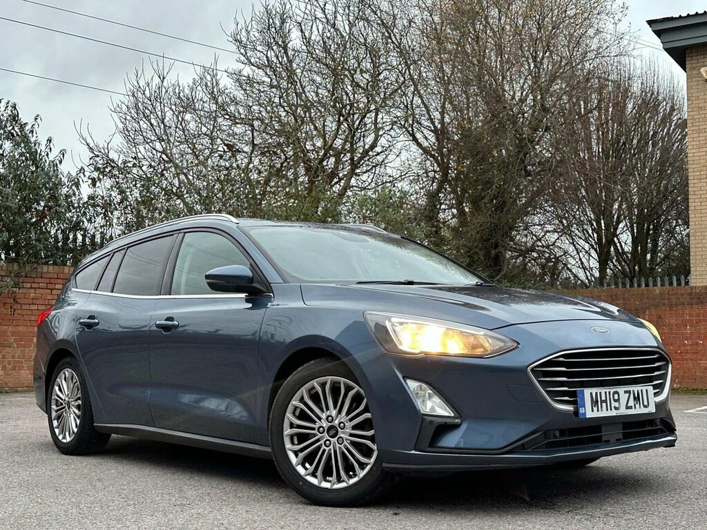 Ford Focus Estate 1.5 Ecoblue Titanium X Euro 6 Ss 20 Blue