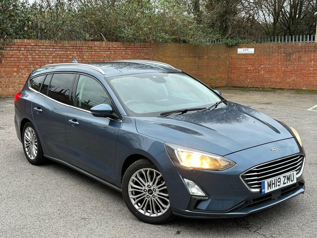 Ford Focus Estate 1.5 Ecoblue Titanium X Euro 6 Ss 20 MH19ZMU Blue #4