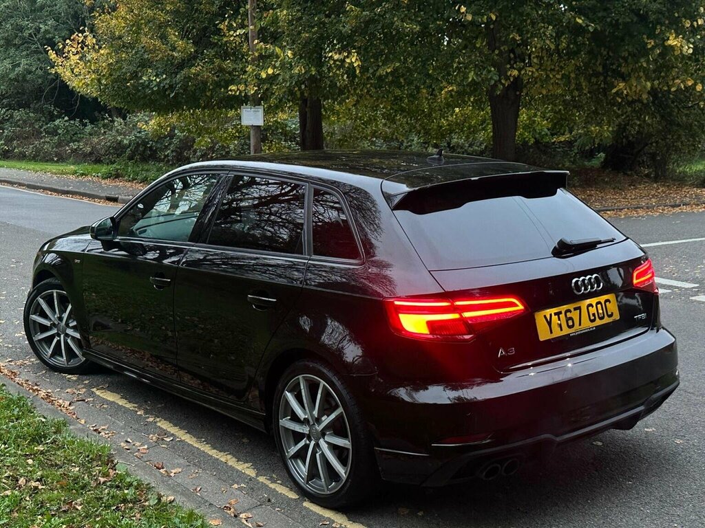 Audi A3 Hatchback 1.5 Tfsi Cod Black Edition Sportback Eur YT67GOC Black #4