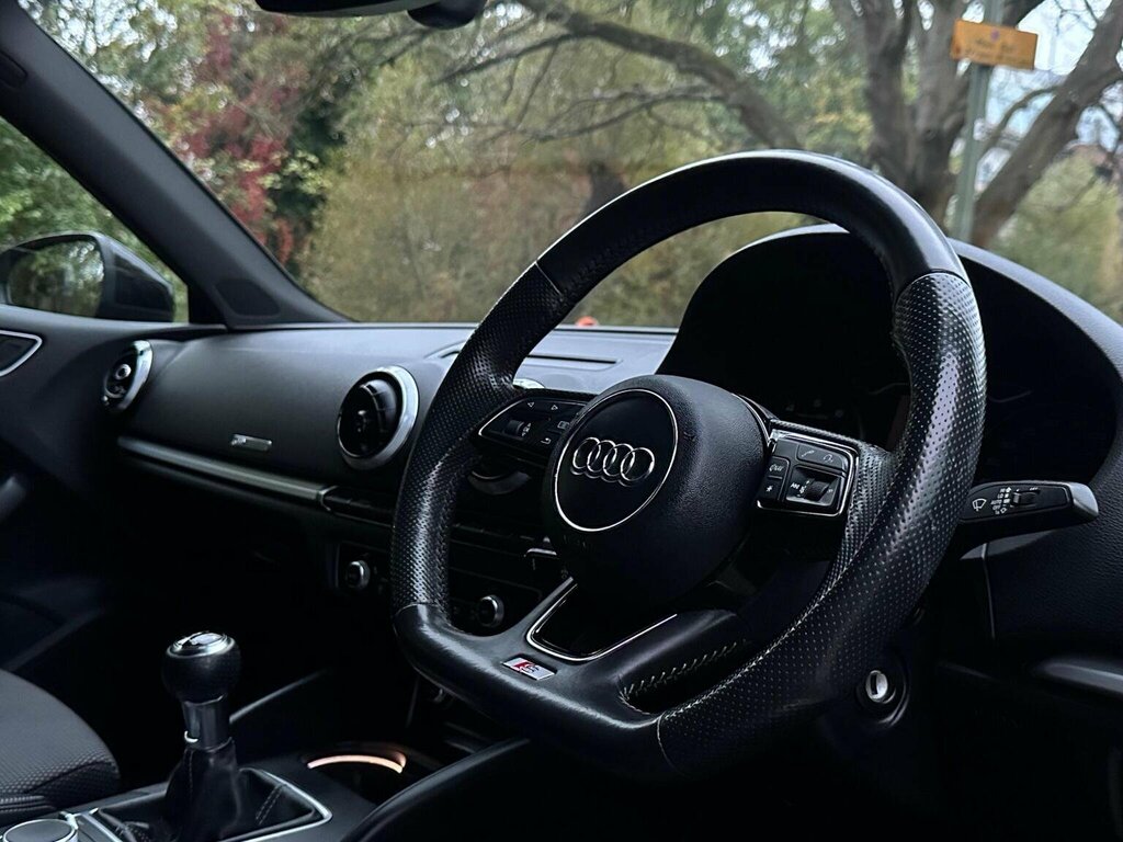 Audi A3 Hatchback 1.5 Tfsi Cod Black Edition Sportback Eur YT67GOC Black #2