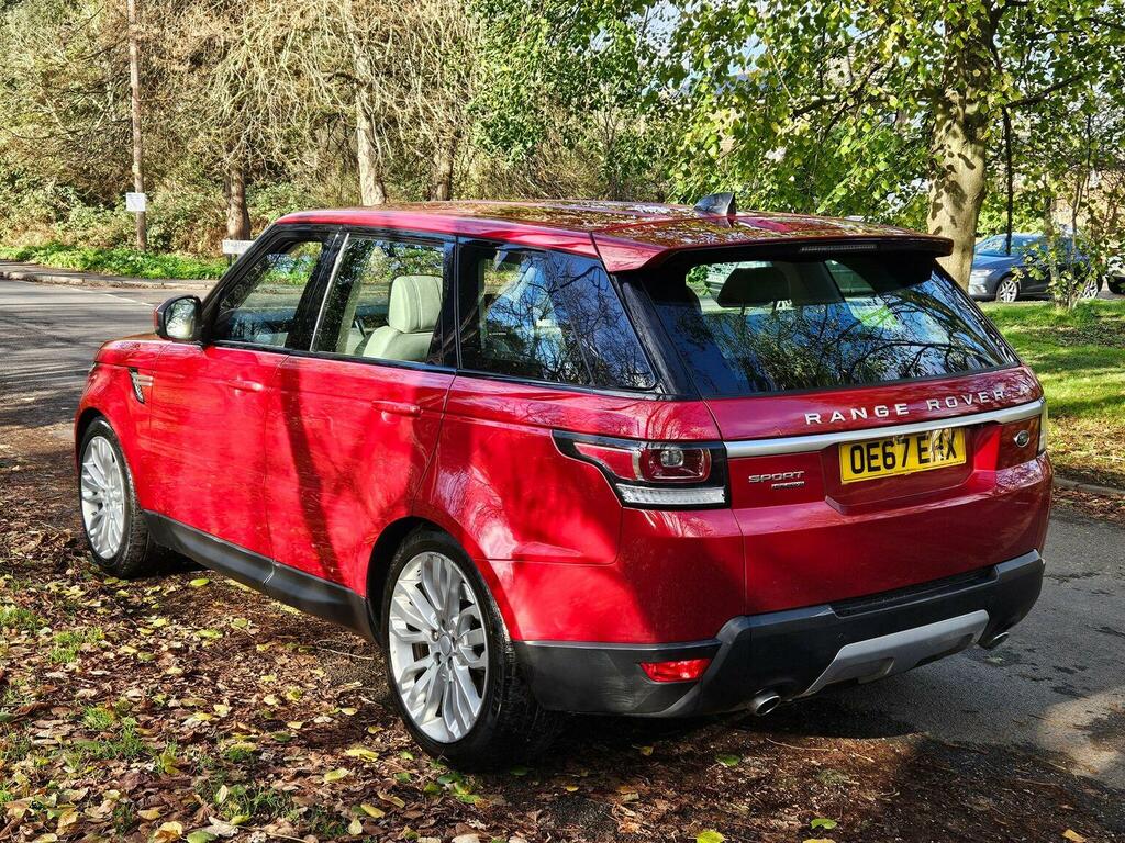 Land Rover Range Rover Sport Suv 3.0 Sd V6 Hse 4Wd Euro 6 Ss 2017 OE67EHX Red #6