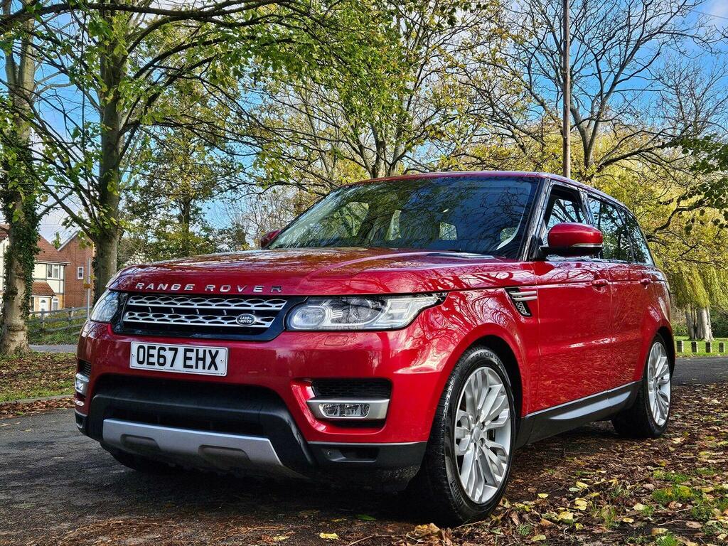 Land Rover Range Rover Sport Suv 3.0 Sd V6 Hse 4Wd Euro 6 Ss 2017 OE67EHX Red #5