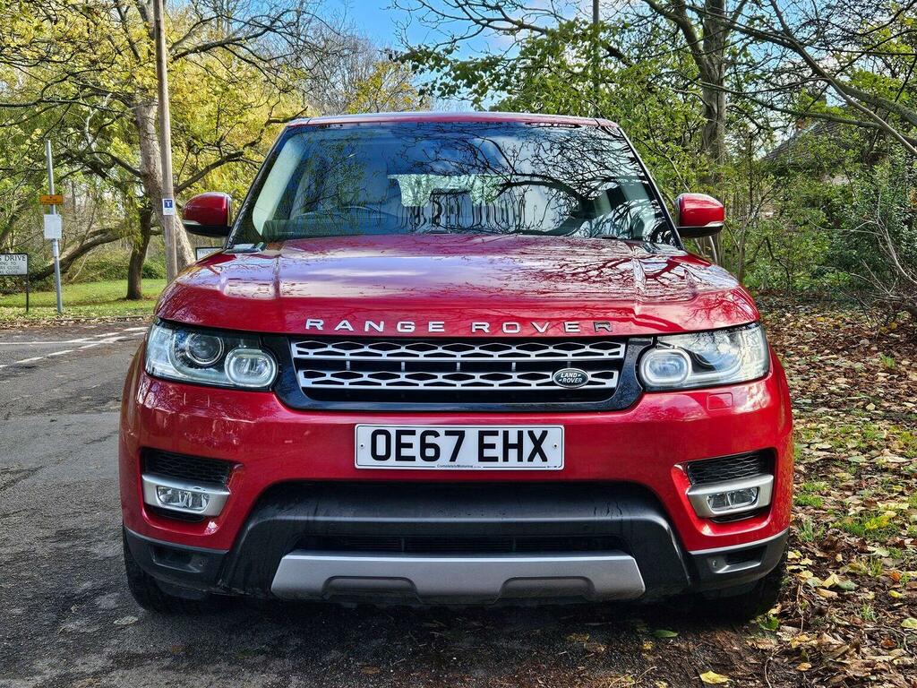 Land Rover Range Rover Sport Suv 3.0 Sd V6 Hse 4Wd Euro 6 Ss 2017 OE67EHX Red #4
