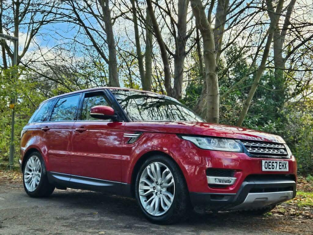 Land Rover Range Rover Sport Suv 3.0 Sd V6 Hse 4Wd Euro 6 Ss 2017 Red