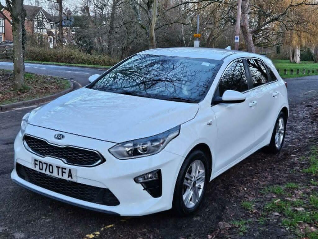Kia Ceed Hatchback 1.0 T-gdi Eco 2 Euro 6 Ss 20207 FD70TFA White #6