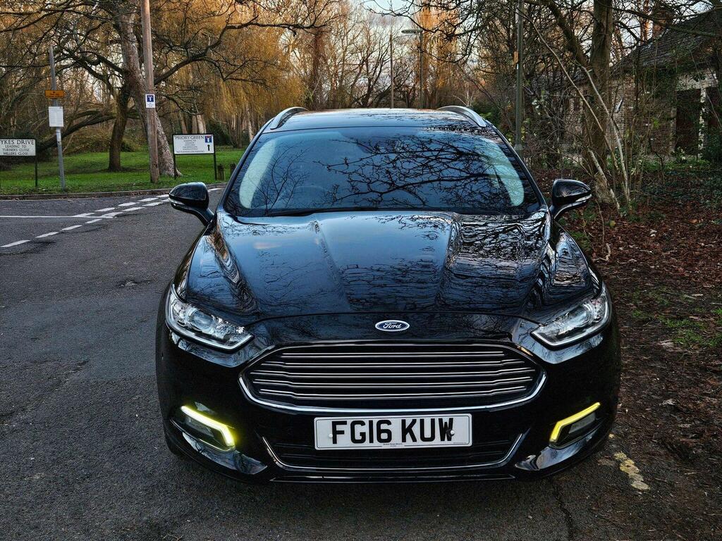 Ford Mondeo Estate 2.0 Tdci Titanium Euro 6 Ss 201616 FG16KUW Black #4