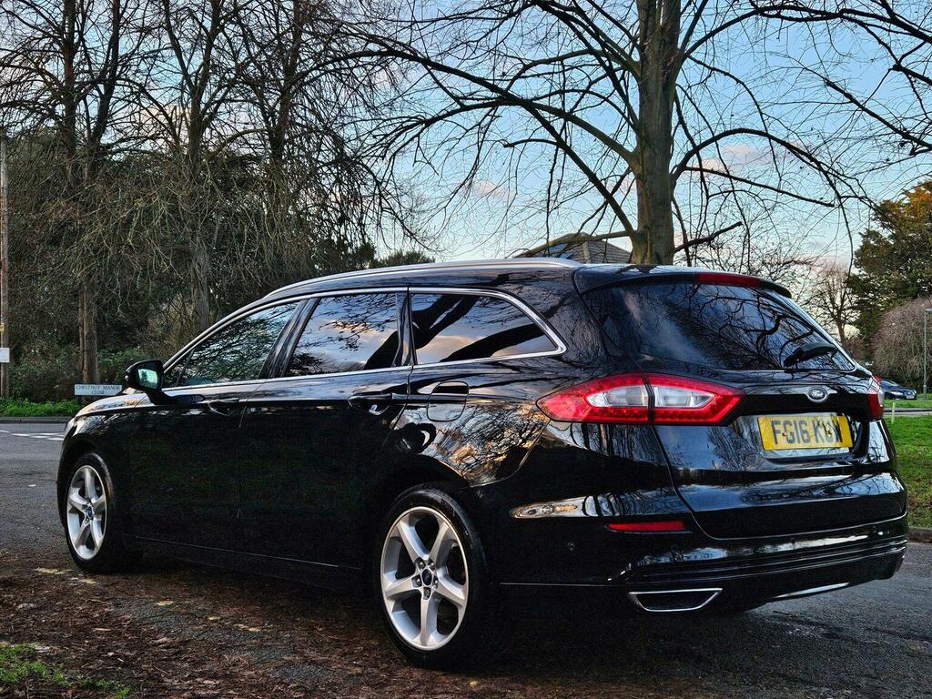 Ford Mondeo Estate 2.0 Tdci Titanium Euro 6 Ss 201616 FG16KUW Black #6