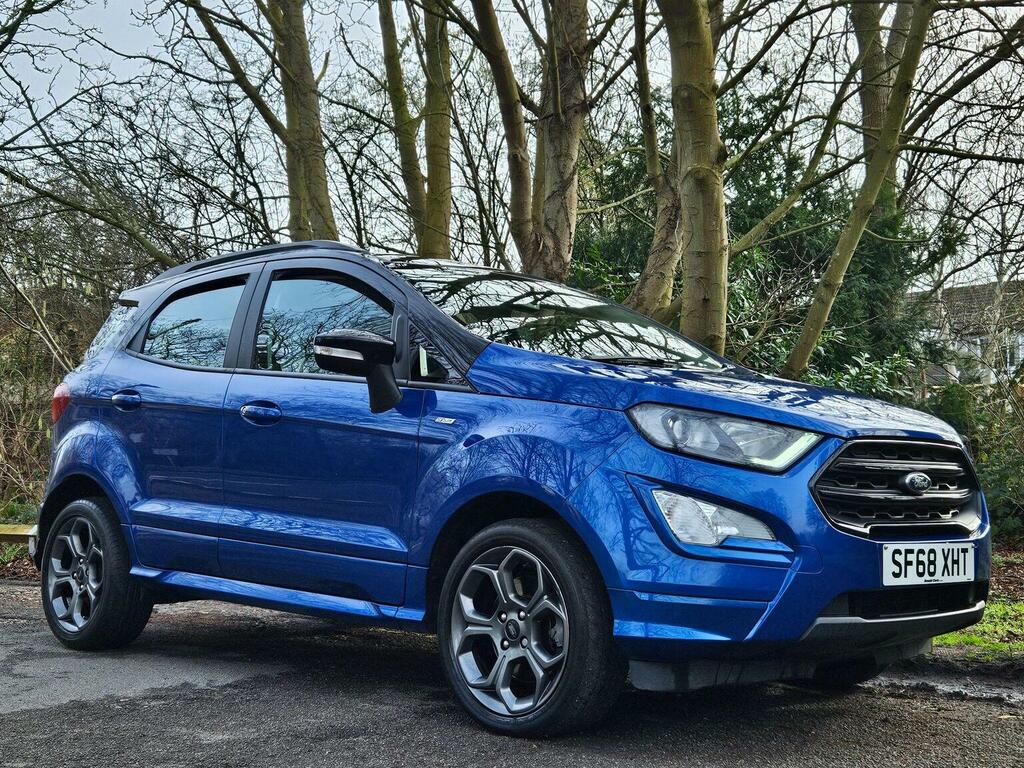 Ford Ecosport Suv 1.0T Ecoboost St-line Euro 6 Ss 20186 SF68XHT Blue #4