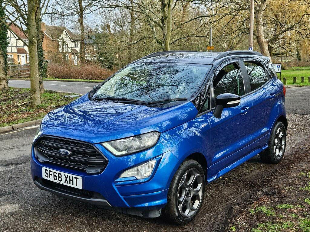 Ford Ecosport Suv 1.0T Ecoboost St-line Euro 6 Ss 20186 SF68XHT Blue #6