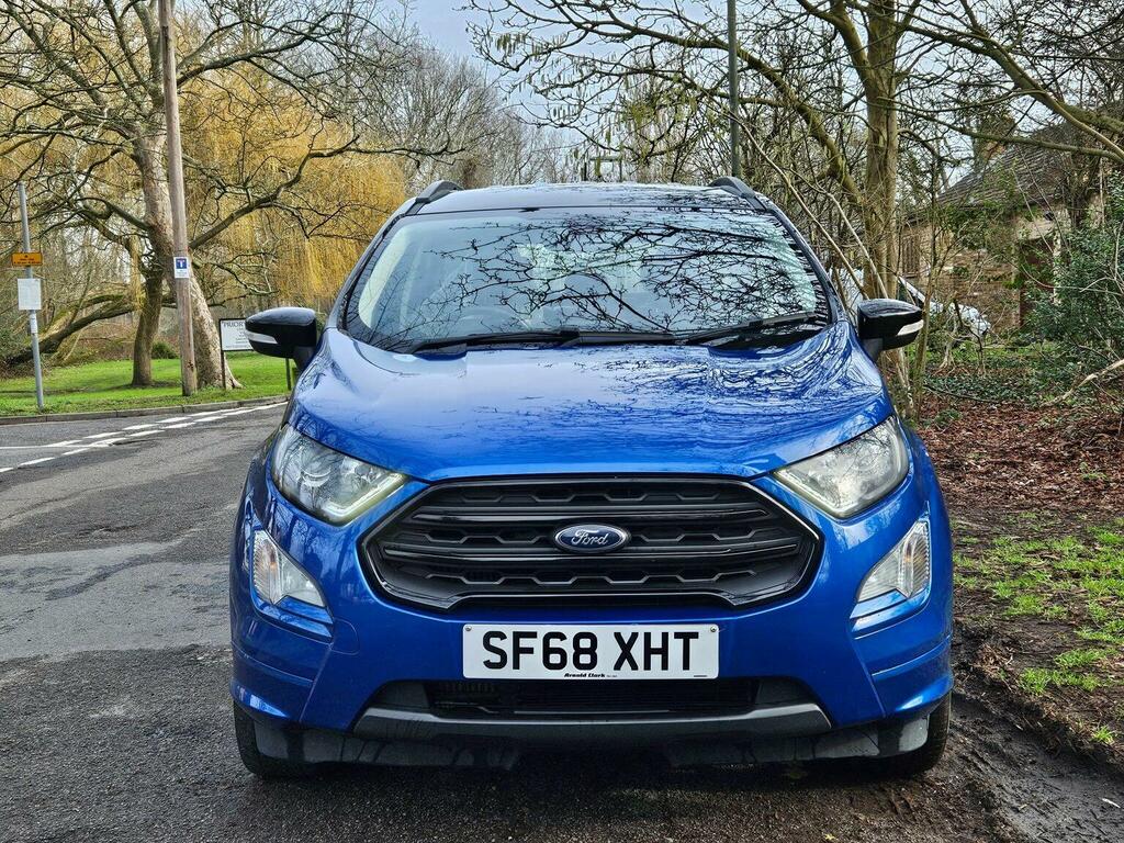 Ford Ecosport Suv 1.0T Ecoboost St-line Euro 6 Ss 20186 SF68XHT Blue #5