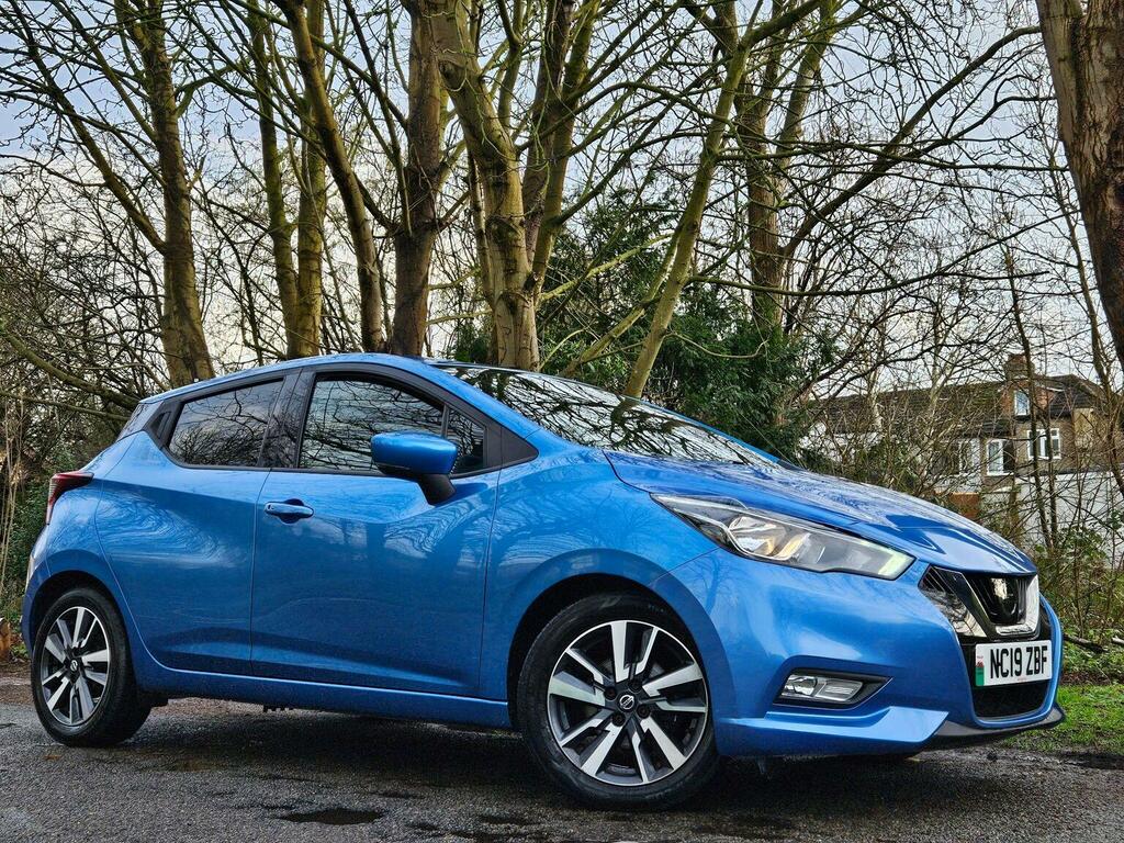 Nissan Micra Hatchback 1.0 Ig-t Tekna Euro 6 Ss 201919 Blue