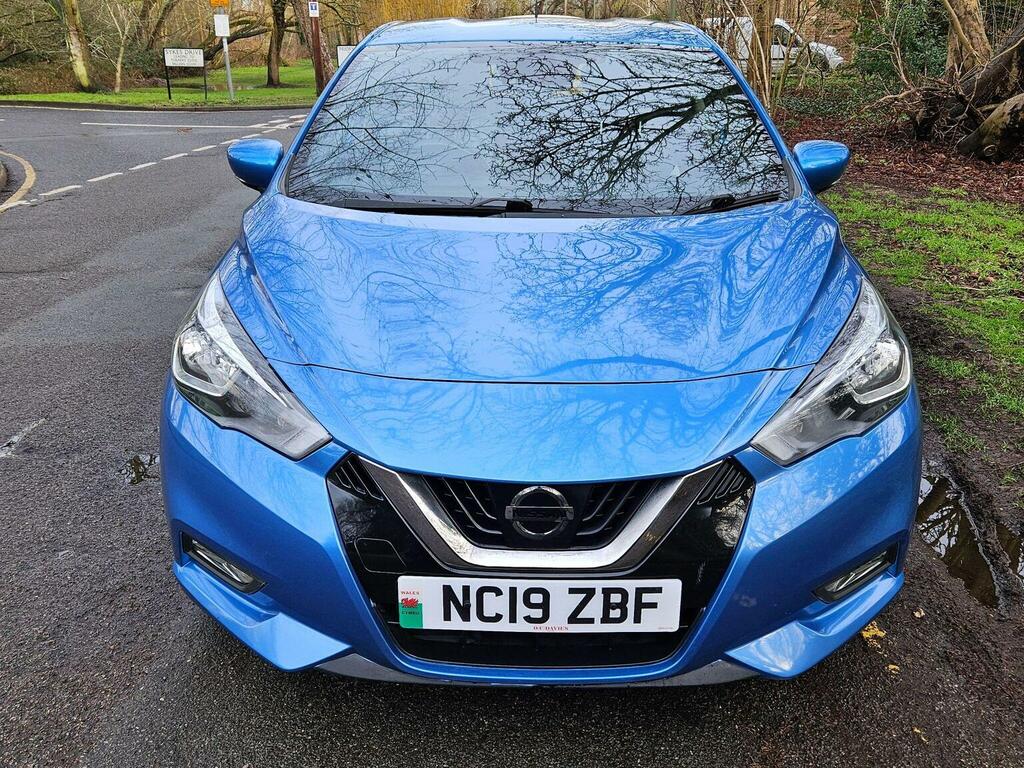 Nissan Micra Hatchback 1.0 Ig-t Tekna Euro 6 Ss 201919 NC19ZBF Blue #5
