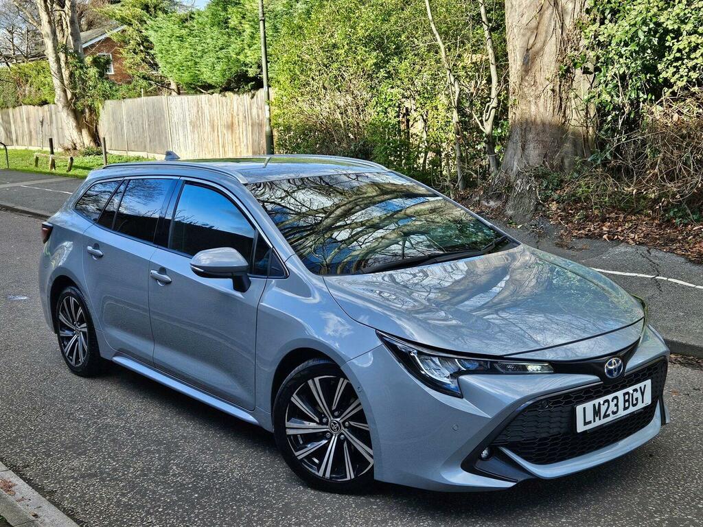 Toyota Corolla Estate 1.8 Vvt-h Design Touring Sports Cvt Euro 6 LM23BGY Grey #4
