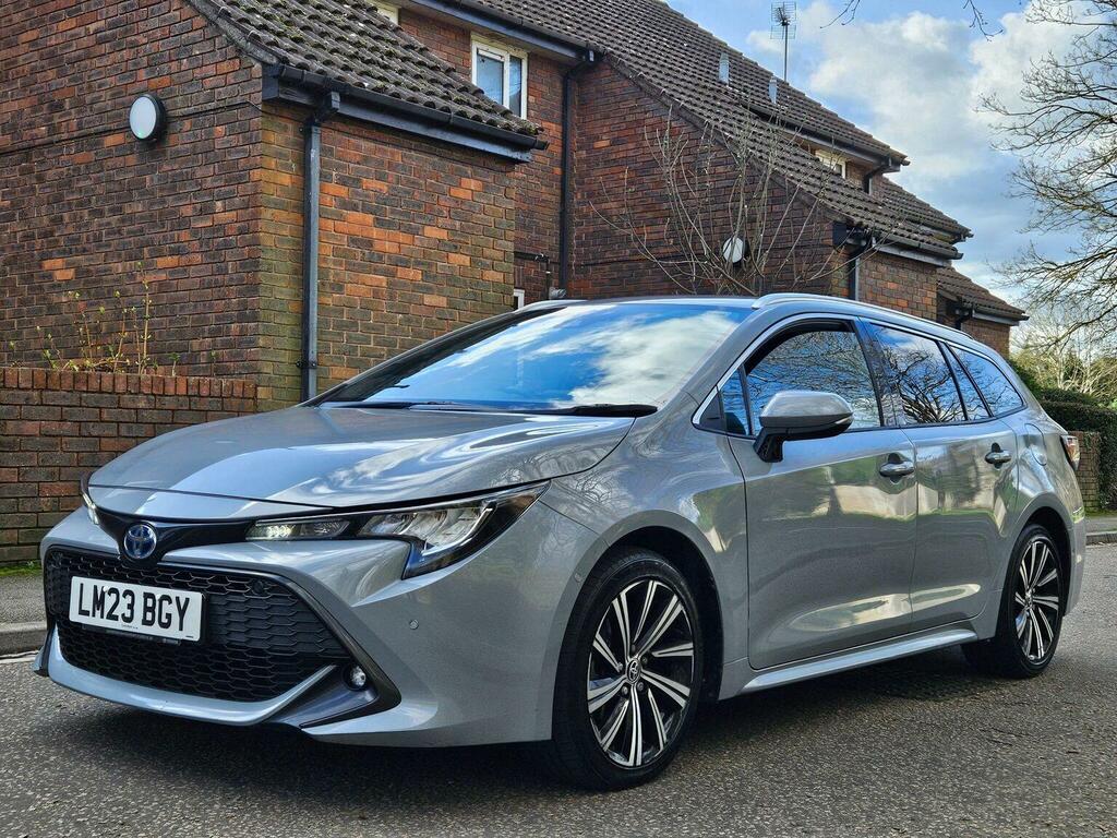 Toyota Corolla Estate 1.8 Vvt-h Design Touring Sports Cvt Euro 6 LM23BGY Grey #6