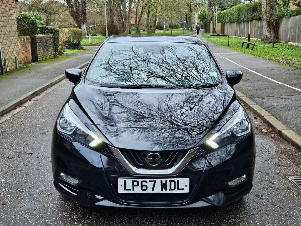 Nissan Micra Hatchback 0.9 Ig-t N-connecta Euro 6 Ss 20 LP67WDL Black #5