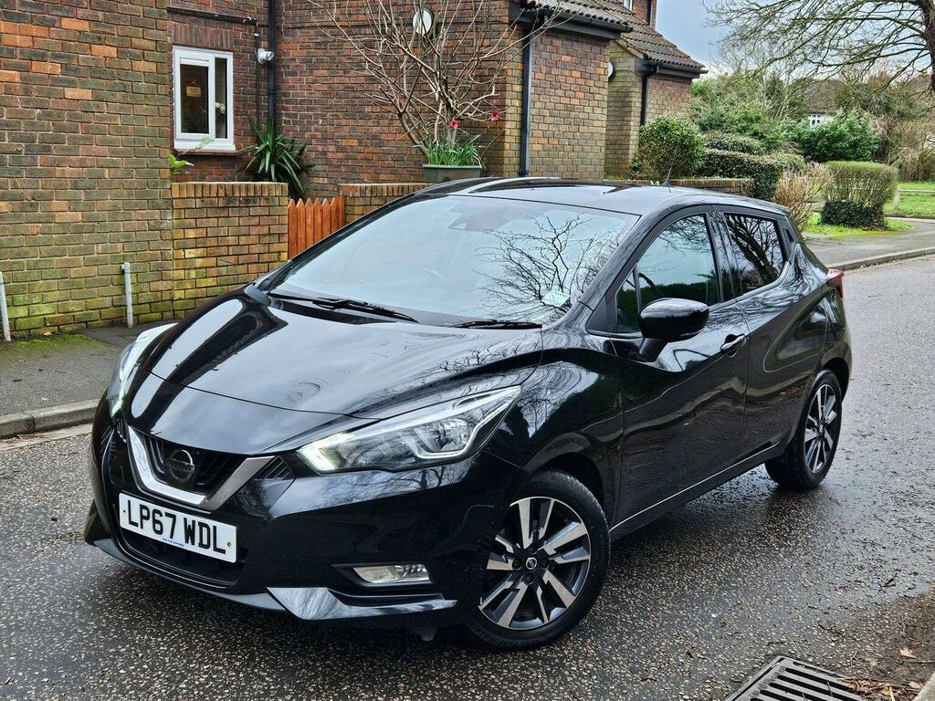 Nissan Micra Hatchback 0.9 Ig-t N-connecta Euro 6 Ss 20 LP67WDL Black #6