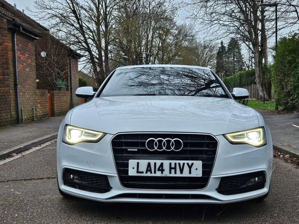 Audi A5 Hatchback 2.0 Tfsi S Line Sportback S T White #6