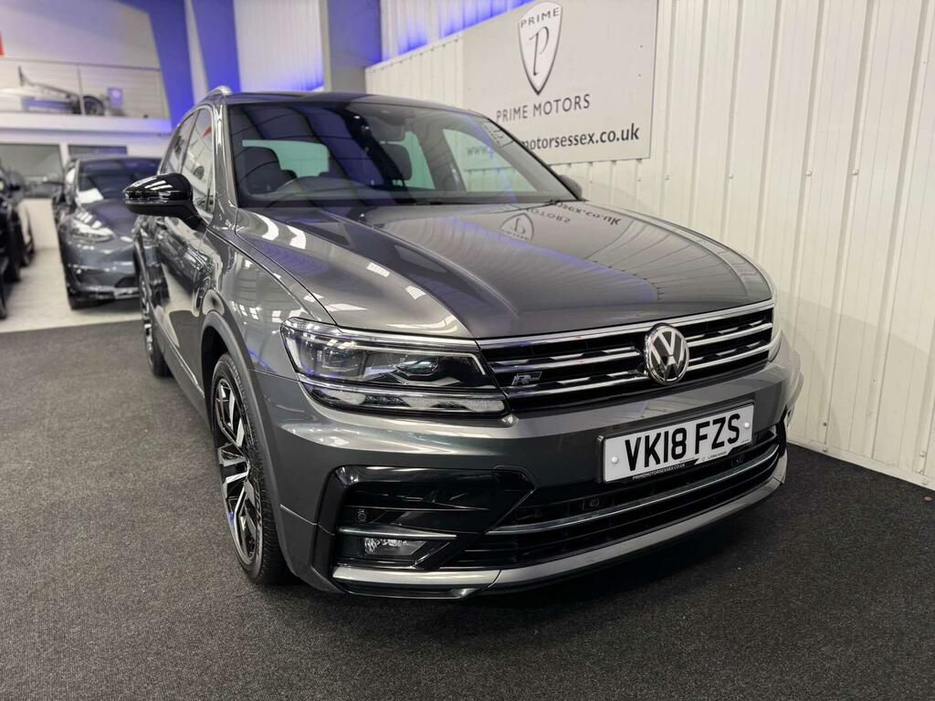 Volkswagen Tiguan 2.0 Bitdi R-line Dsg 4Motion Euro 6 Ss VK18FZS Grey #3