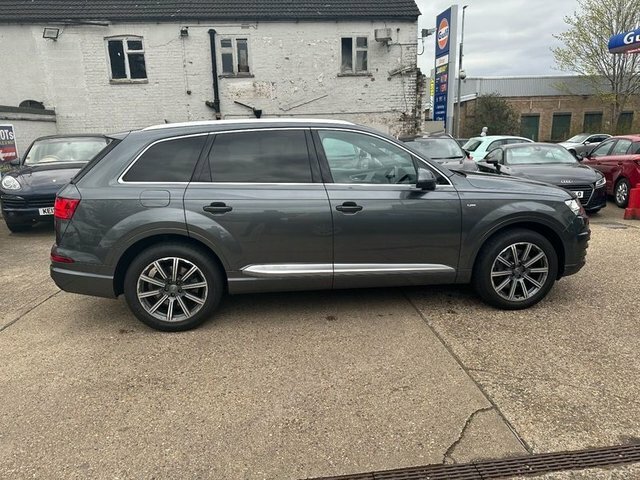 Audi Q7 2016 3.0 Tdi Quattro S Line 269 Bhp Grey #4