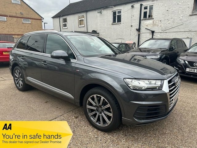 Audi Q7 2016 3.0 Tdi Quattro S Line 269 Bhp Grey