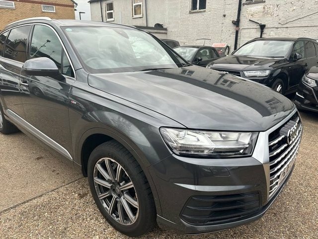 Audi Q7 2016 3.0 Tdi Quattro S Line 269 Bhp Grey #2