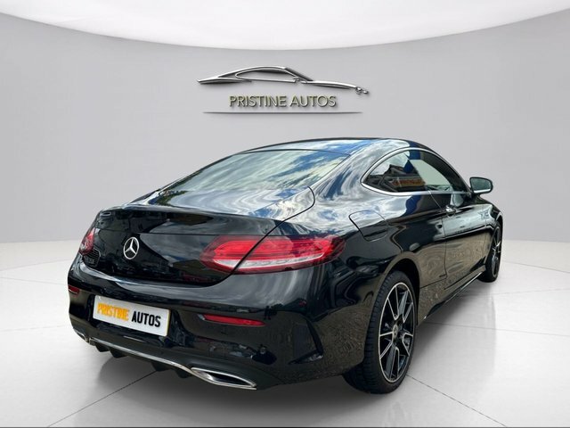 Mercedes-Benz C Class 2019 2.0 C 220 D 4Matic Amg Line Premium Plus 1 GX19OKO Black #4