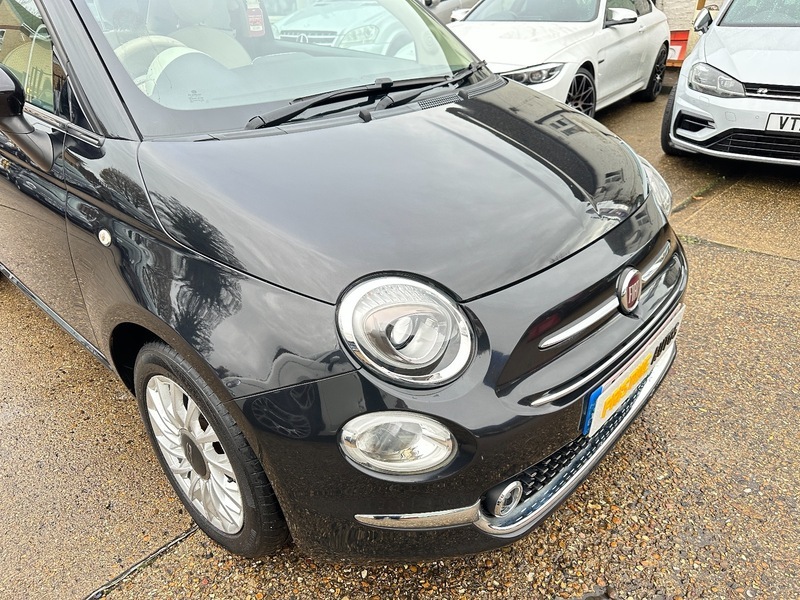 Fiat 500 2016 1.2 Lounge Dualogic 69 Bhp Black #3