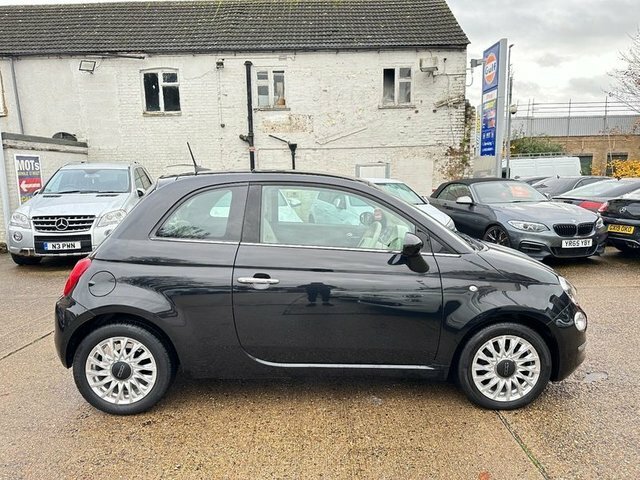 Fiat 500 2016 1.2 Lounge Dualogic 69 Bhp Black #4