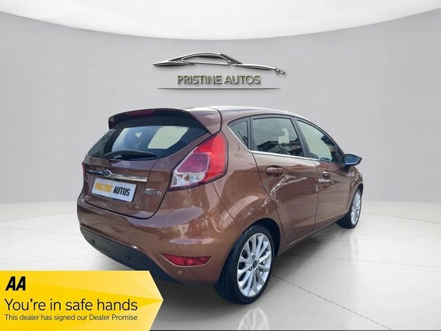 Ford Fiesta 2015 1.0 Titanium X 124 Bhp EU65YSD Brown #4