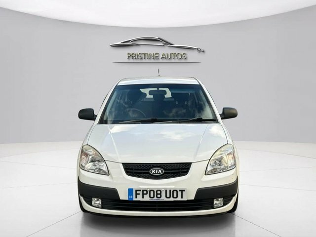 Kia RIO 2008 1.4 2 Hatchback 150 Gkm, White #2