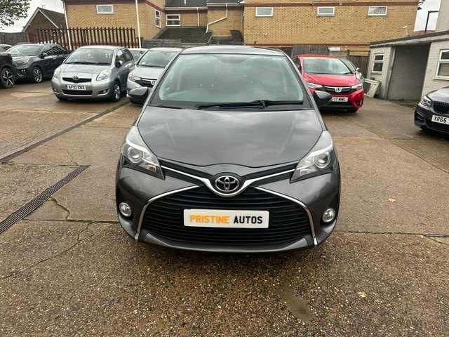 Toyota Yaris 2017 1.33 Dual Vvt-i Icon Hatchback Man Grey #2