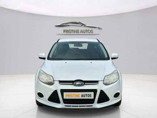 Ford Focus 2012 1.6 Edge Hatchback Euro 5 YJ11WVA White #4